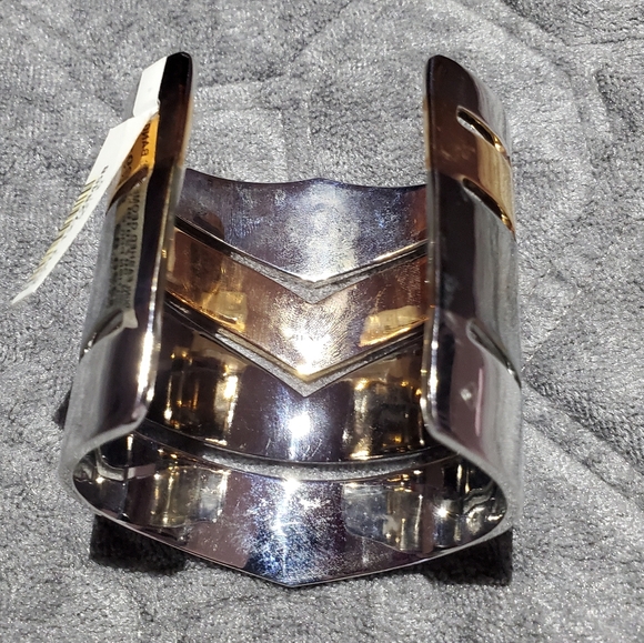 NWT - Avant-garde Jewelry - Rare Geometric Cuff Bangle - Statement Piece - Boho - Picture 6 of 7